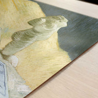 Still Life with Plaster Statuette & Books (1887) by Vincent van Gogh – Art Print - Close-up detail of the art print