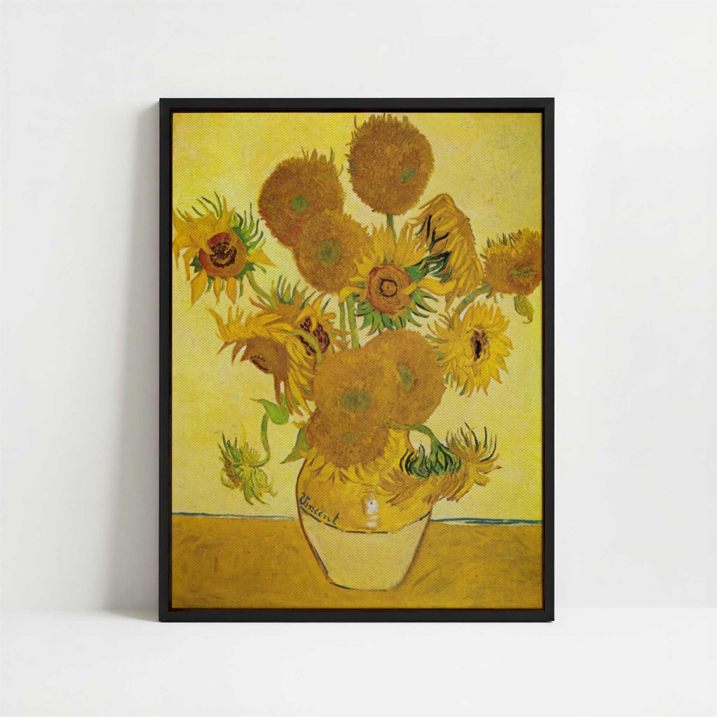 Framed Canvas - Framed canvas in black frame