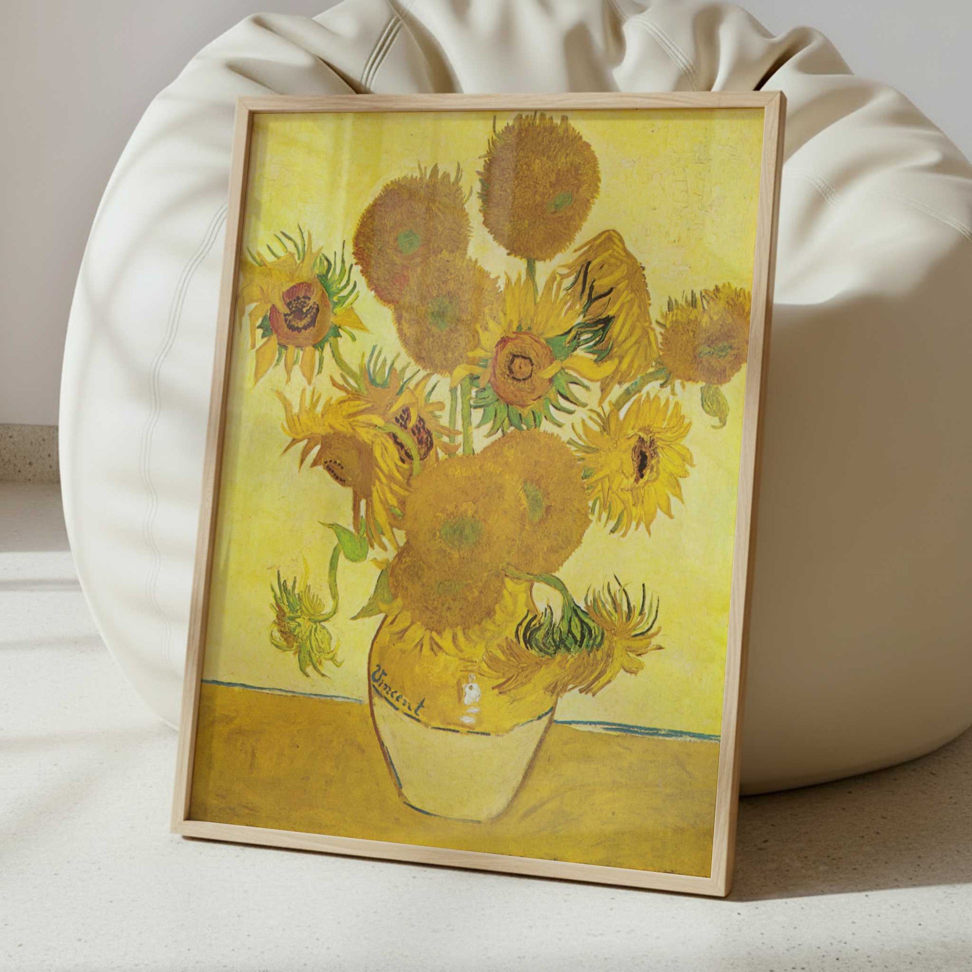 Sunflowers (1888) by Vincent van Gogh – Art Print - Interior inspiration