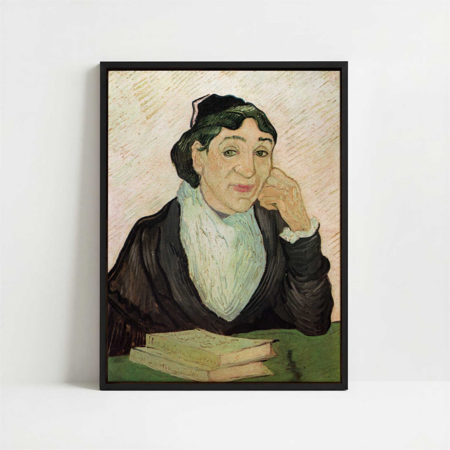 Framed Canvas - Framed canvas in black frame