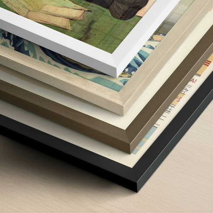 The Arlesienne (1890) by Vincent van Gogh – Art Print - Close-up detail of the different frames