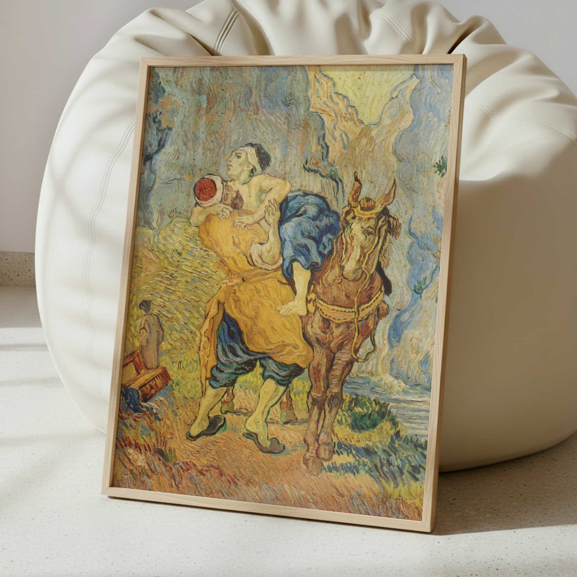 The Good Samaritan (1890) by Vincent van Gogh – Art Print - Interior inspiration