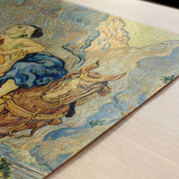 The Good Samaritan (1890) by Vincent van Gogh – Art Print - Close-up detail of the art print