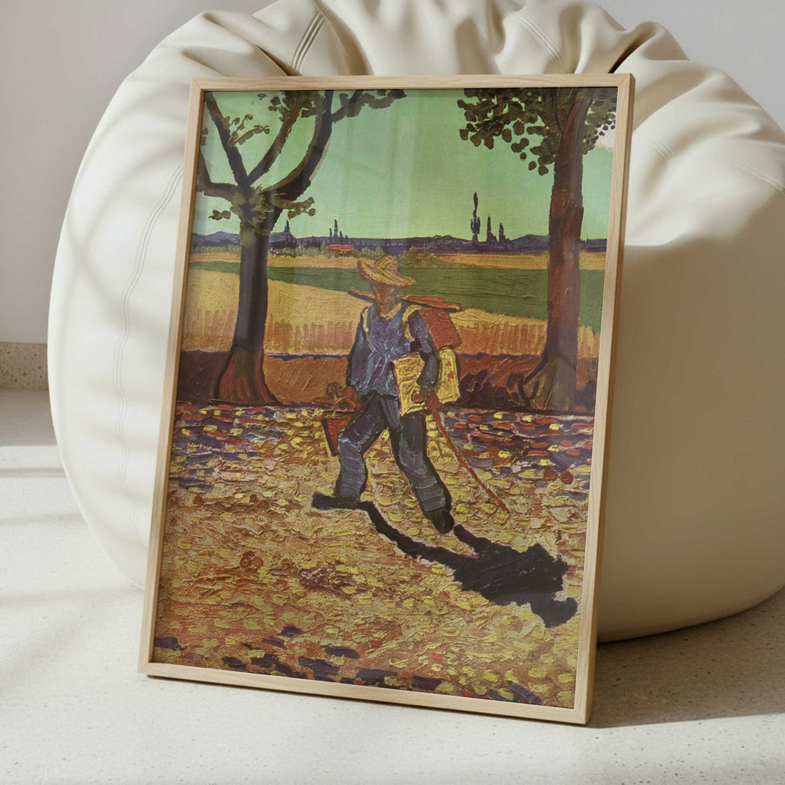 The Painter on his way to Work (1888) by Vincent van Gogh – Art Print - Interior inspiration