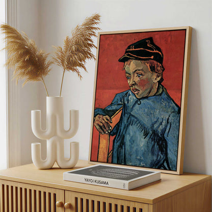 Framed Canvas - Framed canvas in a stylish interior setting