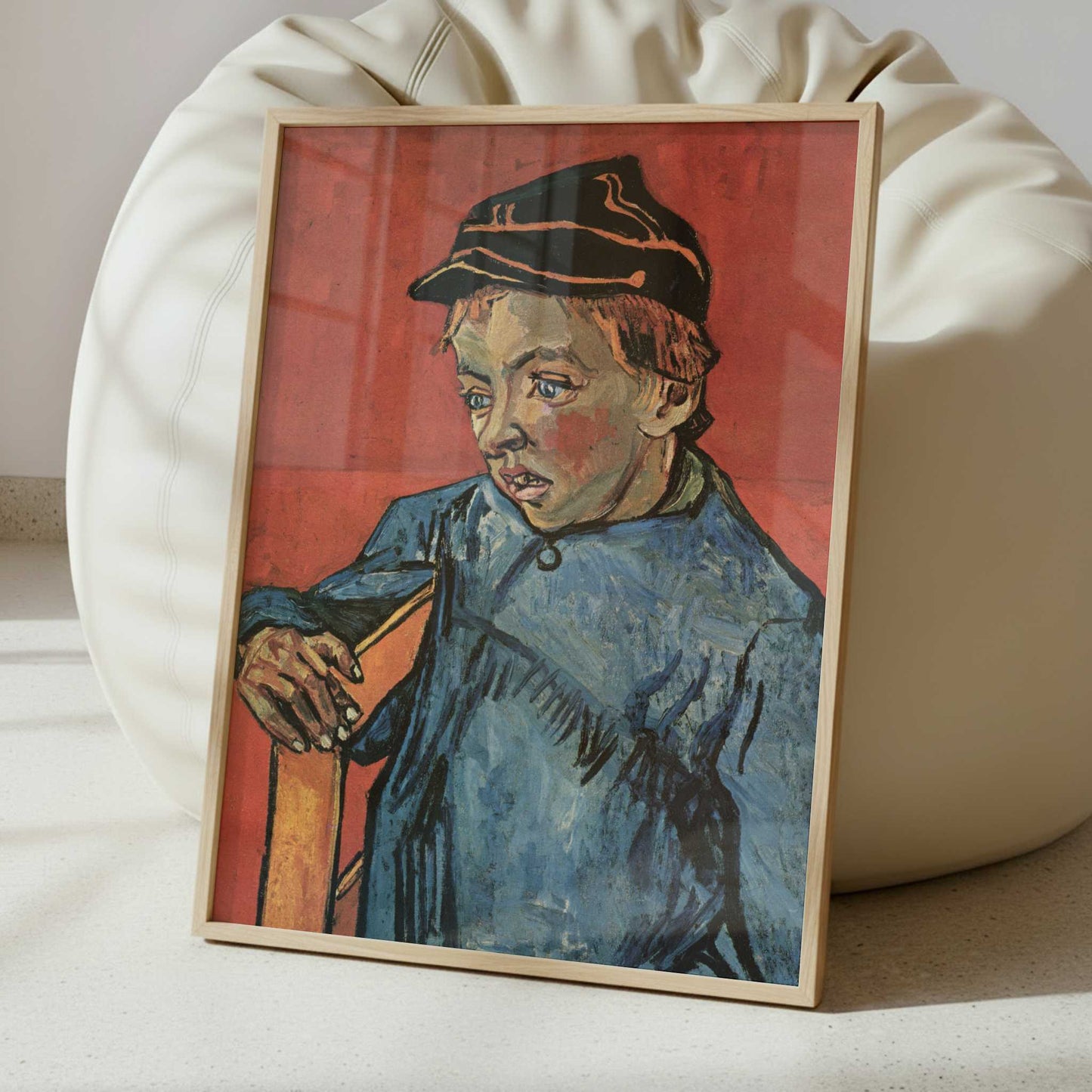 The Schoolboy (1890) by Vincent van Gogh – Art Print - Interior inspiration