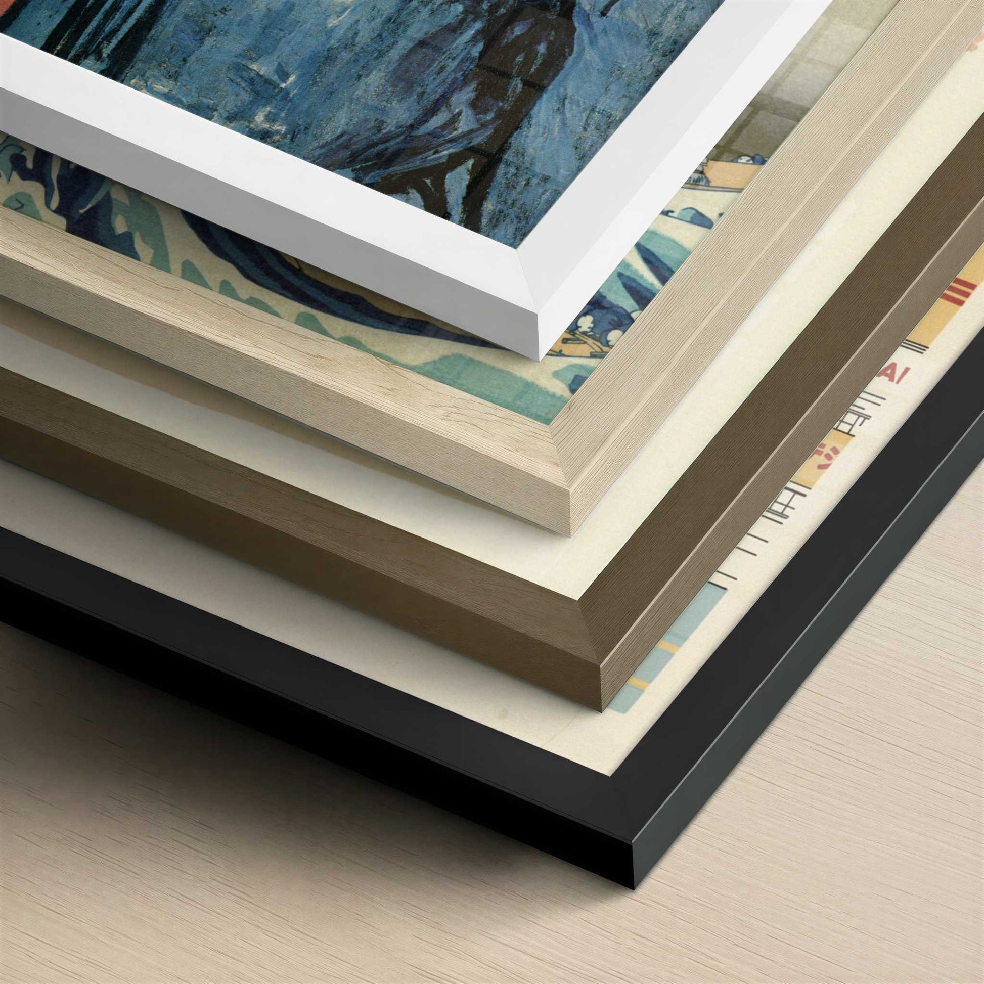 The Schoolboy (1890) by Vincent van Gogh – Art Print - Close-up detail of the different frames