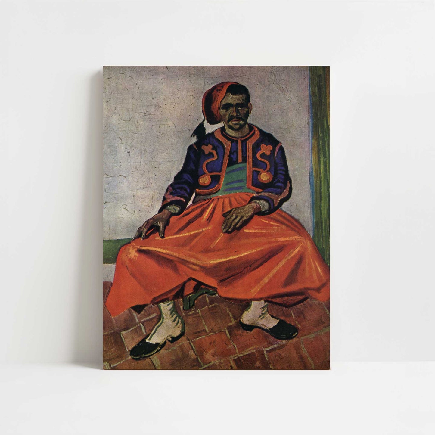 The Zouave (1888) by Vincent van Gogh – Art Print - Unframed art print