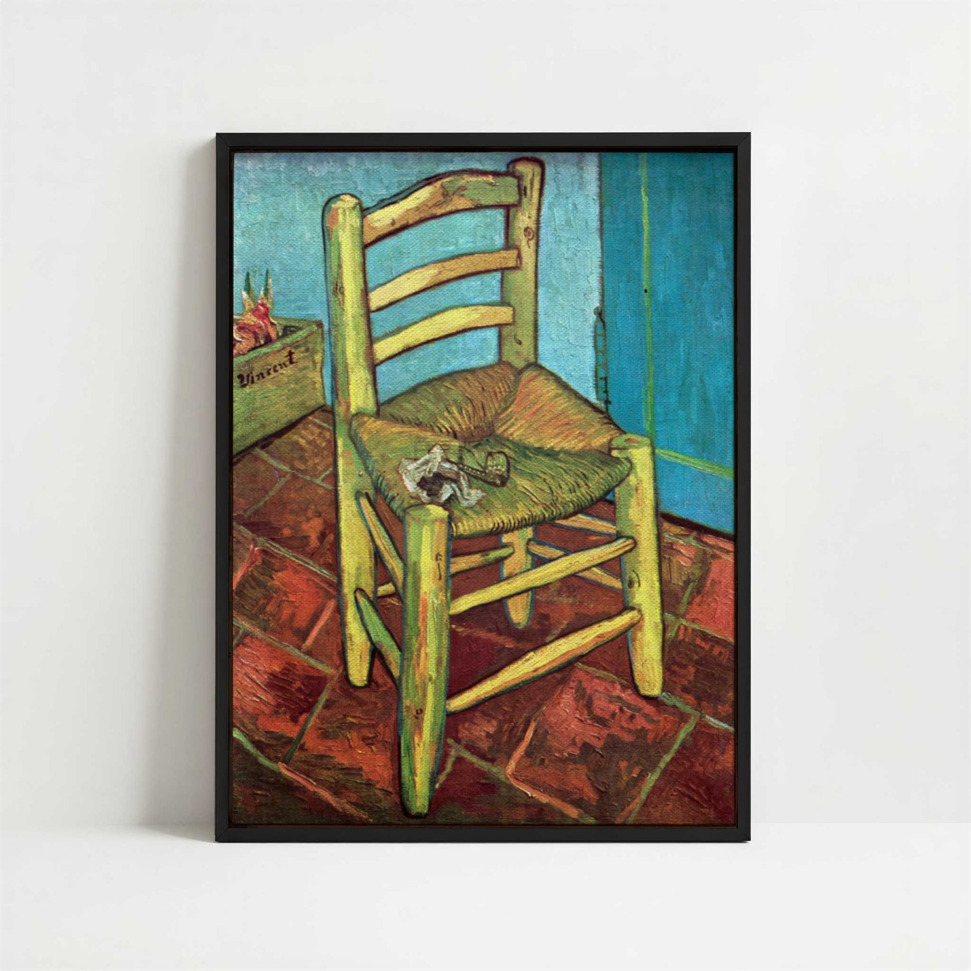 Framed Canvas - Framed canvas in black frame