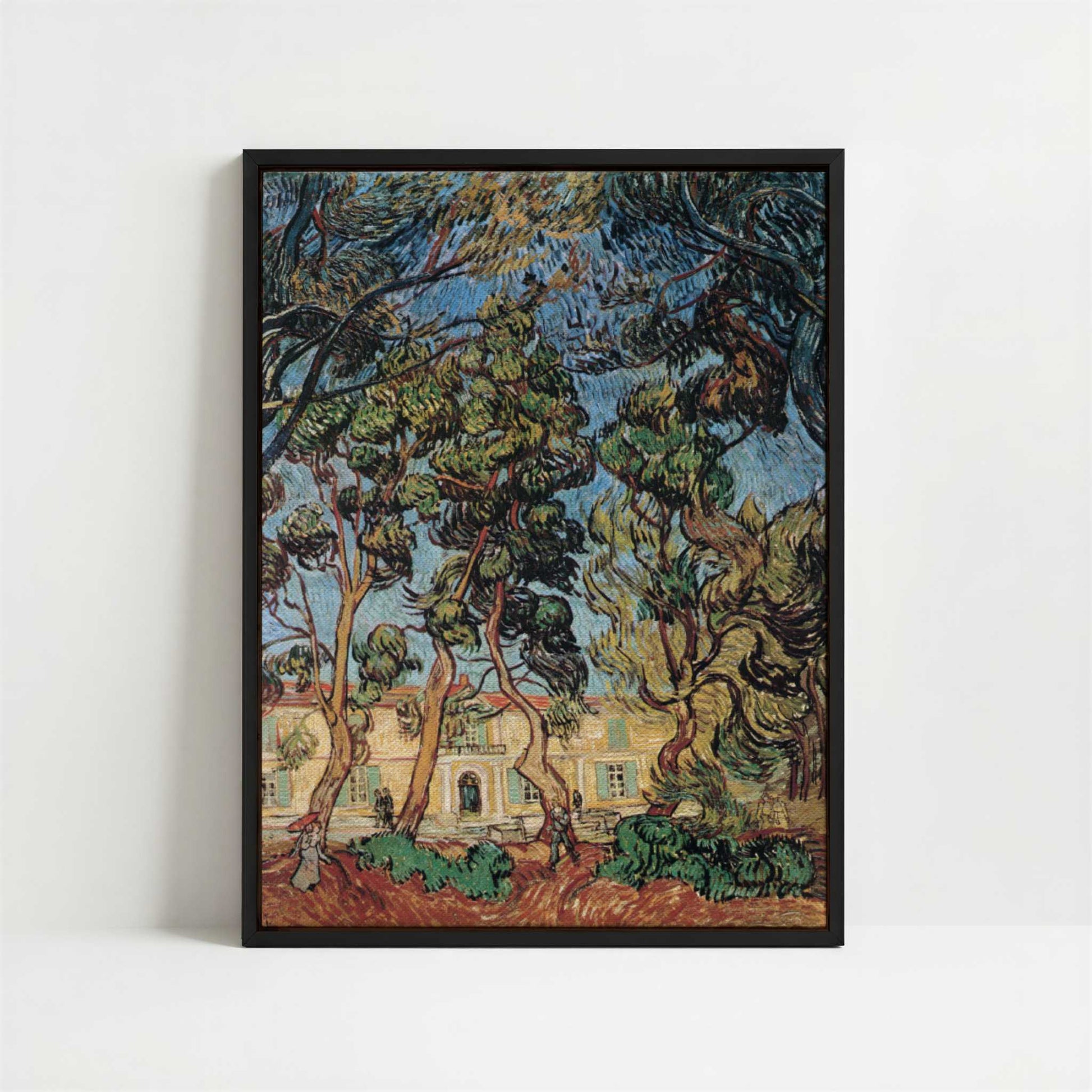 Framed Canvas - Framed canvas in black frame