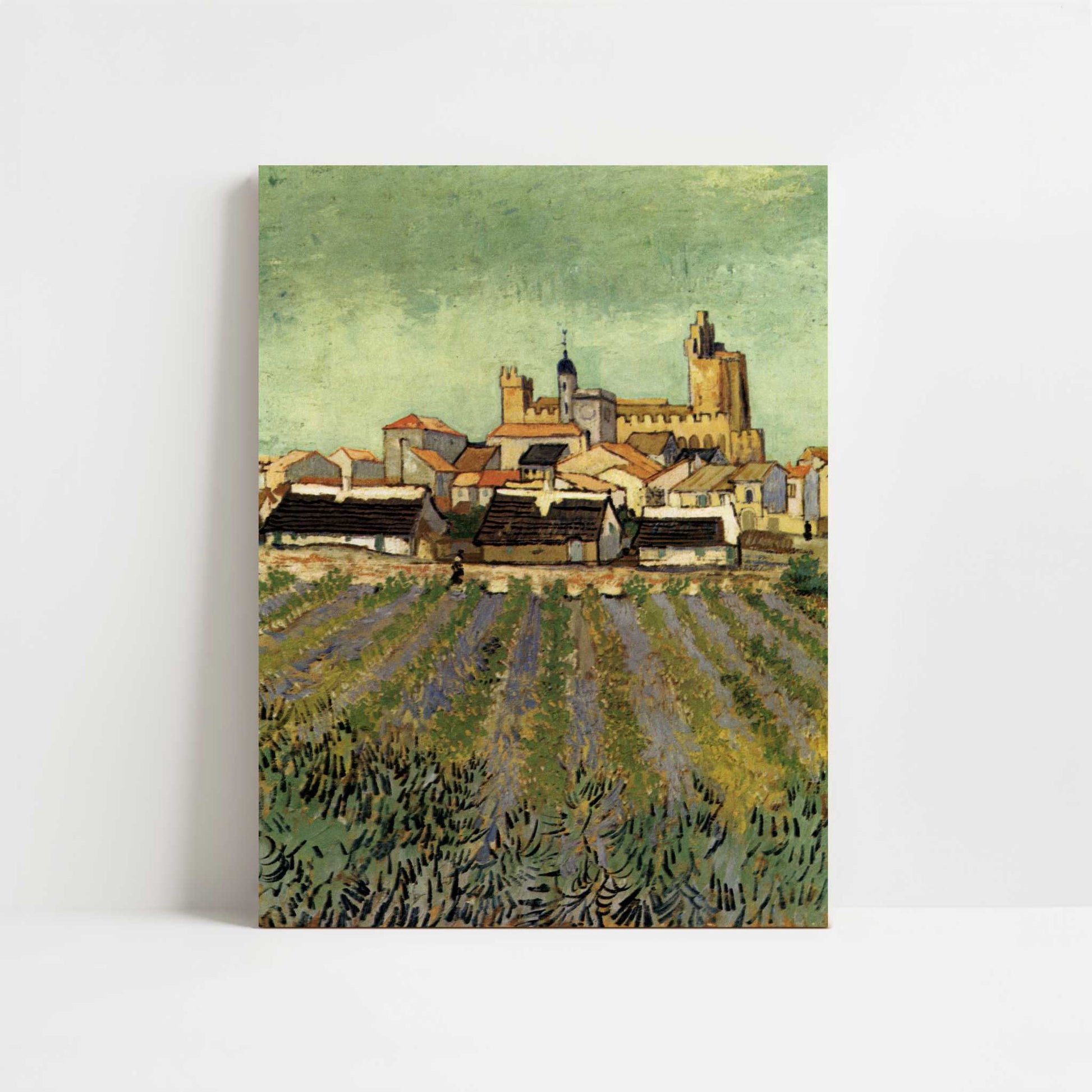 View of Saintes-Maries (1888) by Vincent van Gogh – Art Print - Unframed art print