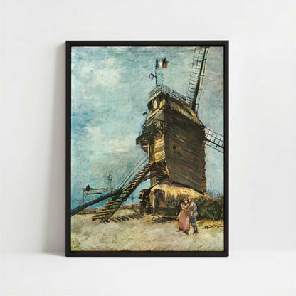 Framed Canvas - Framed canvas in black frame