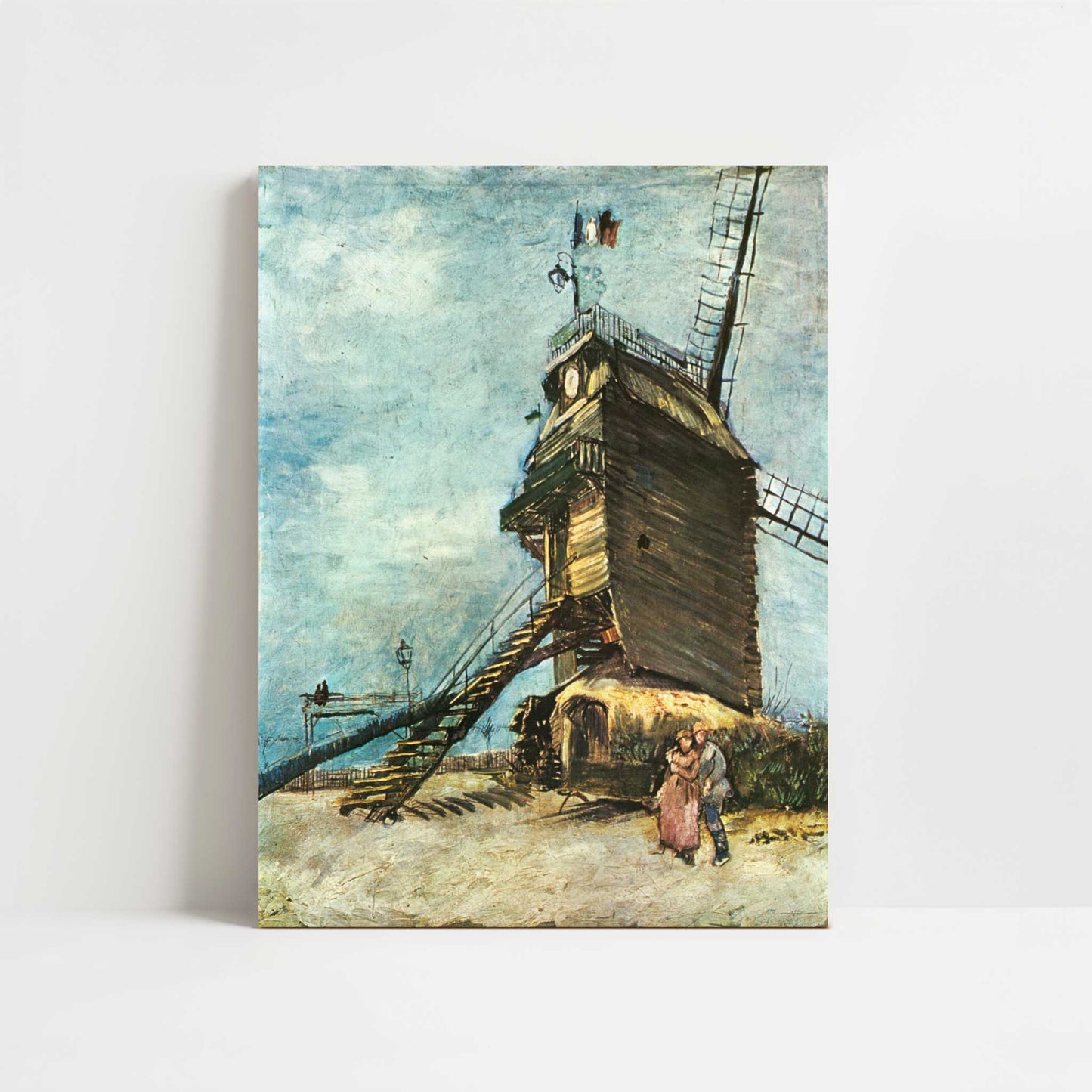 Windmill de la Galette (1886–87) by Van Gogh – Art Print - Unframed art print