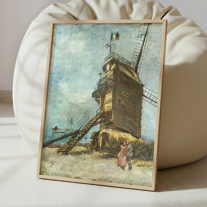 Windmill de la Galette (1886–87) by Van Gogh – Art Print - Interior inspiration