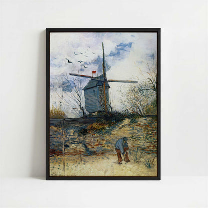 Framed Canvas - Framed canvas in black frame