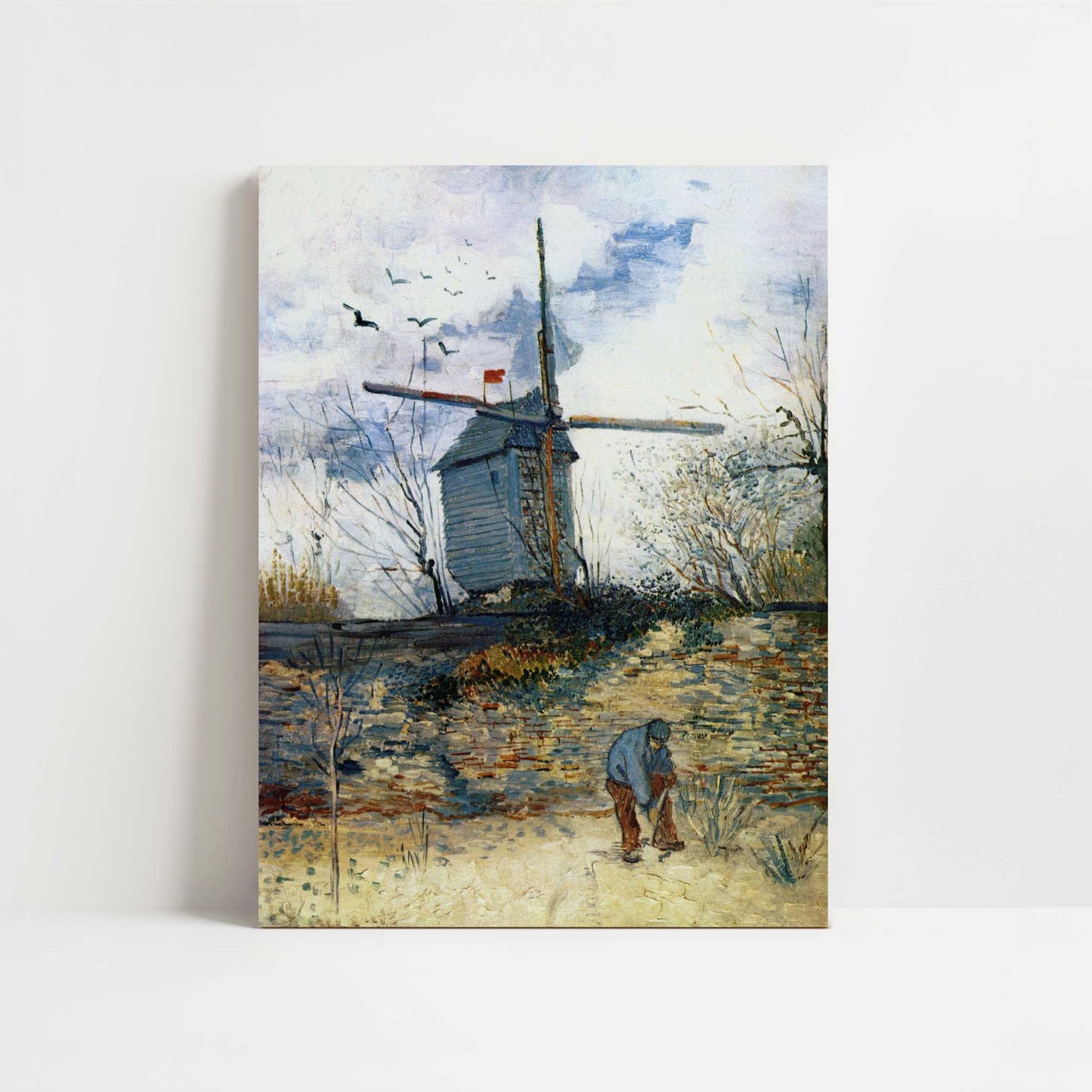 Windmill on Montmartre (1887) by Van Gogh – Art Print - Unframed art print