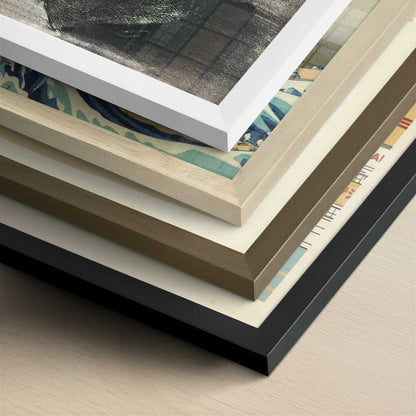 Woman with Head in Hands (1883) by Vincent van Gogh – Art Print - Close-up detail of the different frames