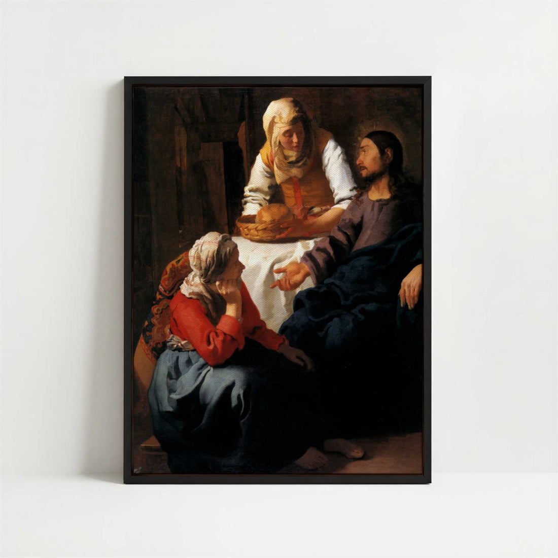 Framed Canvas - Framed canvas in black frame
