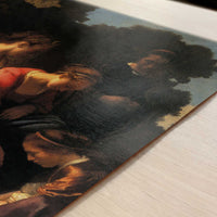 Diana & her Companions (1655–56) by Johannes Vermeer – Art Print - Close-up detail of the art print