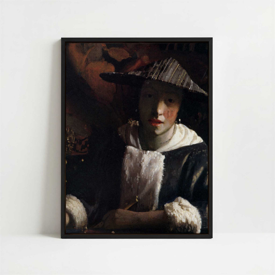 Framed Canvas - Framed canvas in black frame