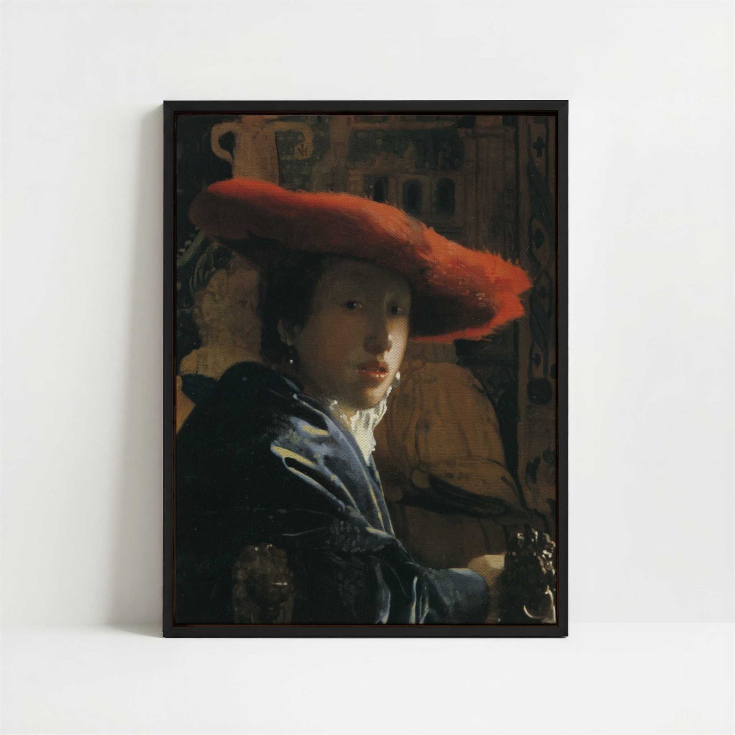 Framed Canvas - Framed canvas in black frame