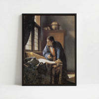 Framed Canvas - Framed canvas in black frame