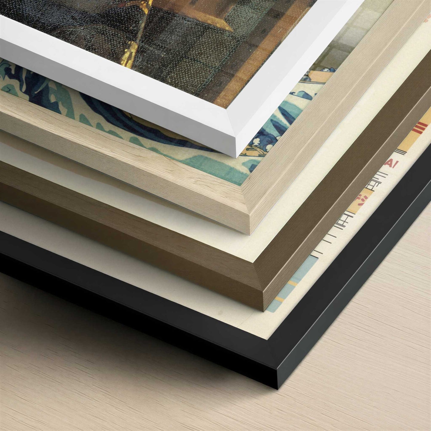 The Lacemaker (1669-70) by Johannes Vermeer – Art Print - Close-up detail of the different frames