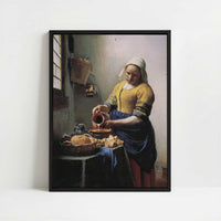 Framed Canvas - Framed canvas in black frame