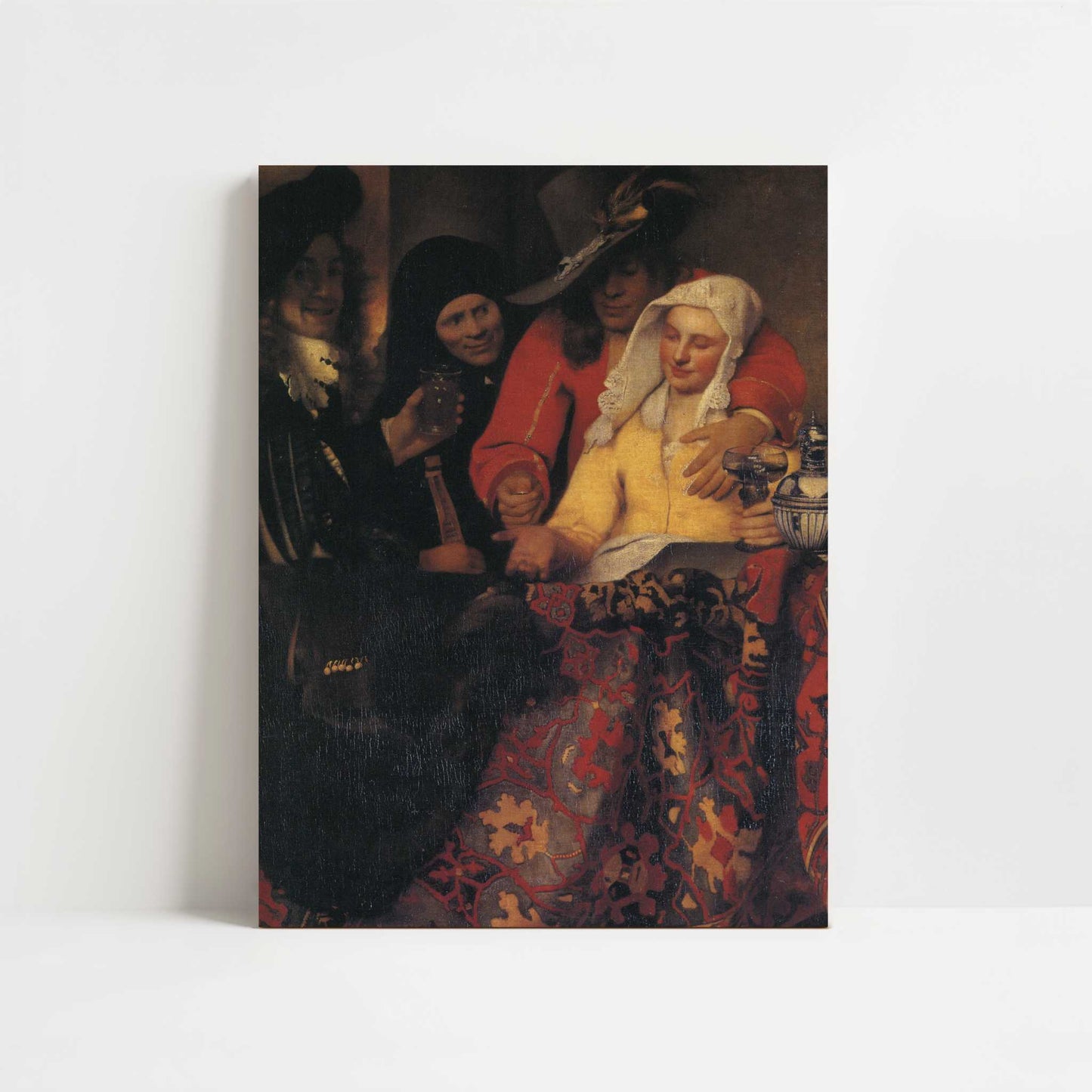The Procuress (1656) by Johannes Vermeer – Art Print - Unframed art print