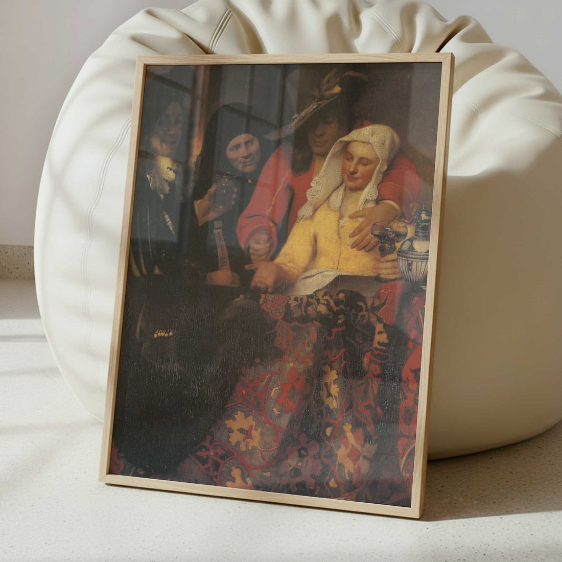 The Procuress (1656) by Johannes Vermeer – Art Print - Interior inspiration