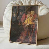 The Procuress (1656) by Johannes Vermeer – Art Print - Interior inspiration