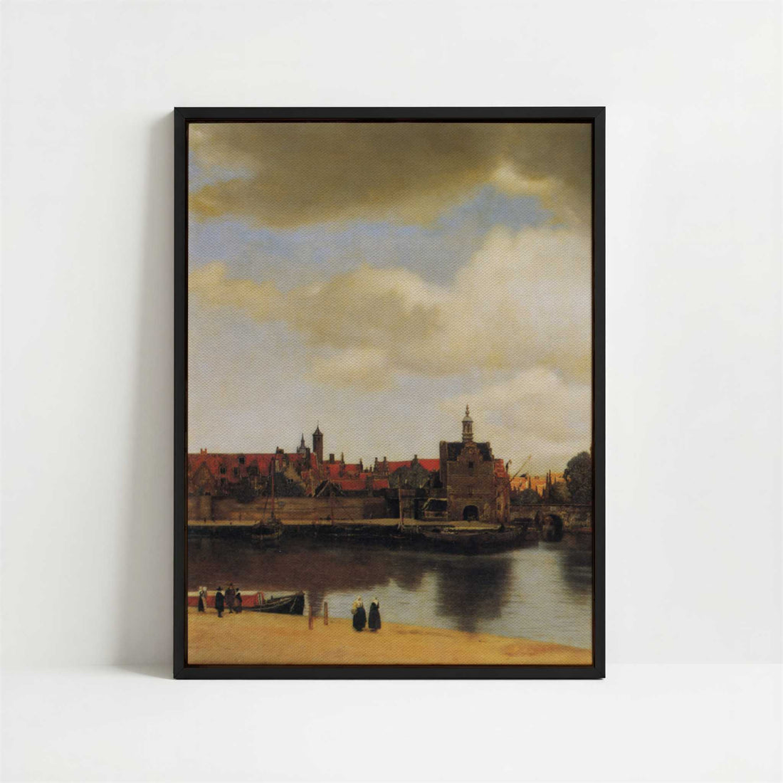 Framed Canvas - Framed canvas in black frame