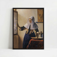 Framed Canvas - Framed canvas in black frame