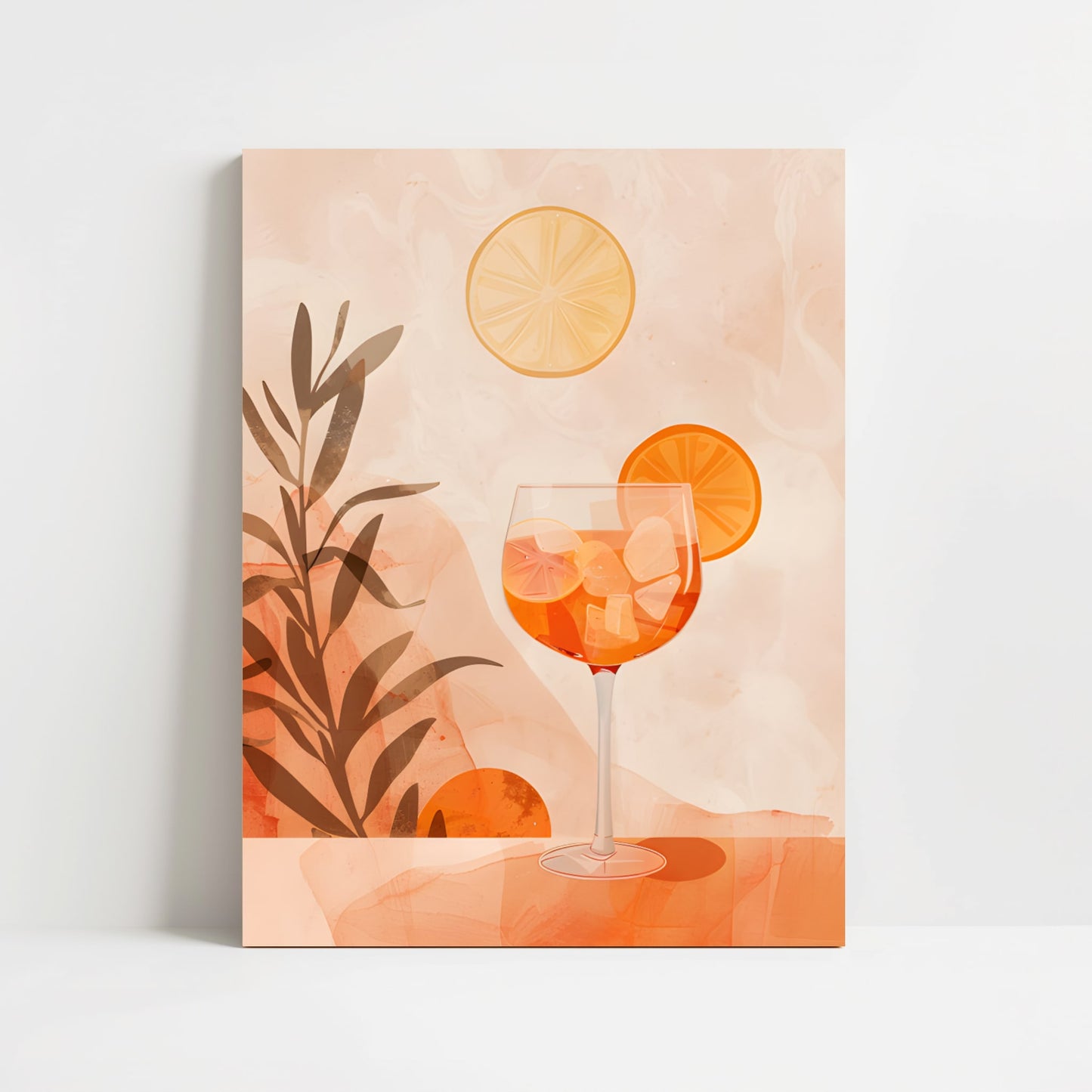 Poster - Aperol Spritz in Bohemian style