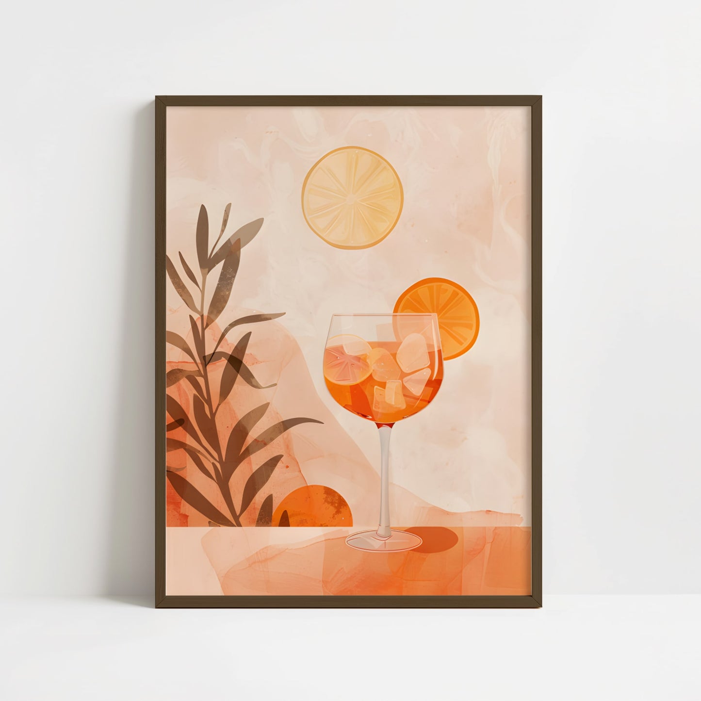 Poster - Aperol Spritz in Bohemian style