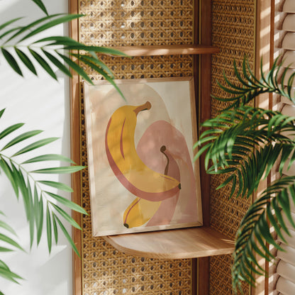 Poster - Banana in Bohemian style