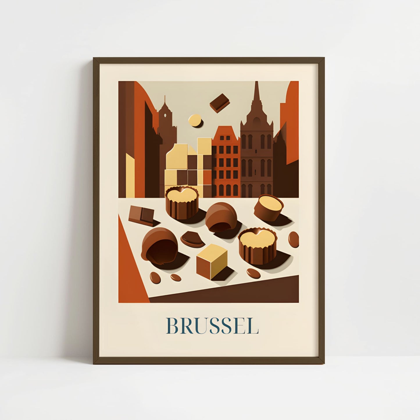 Poster - Chocolates from Brussels, Belgium