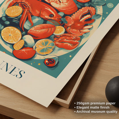 Poster - Fruit de mer from Cannes, France