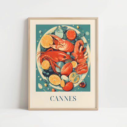 Poster - Fruit de mer from Cannes, France