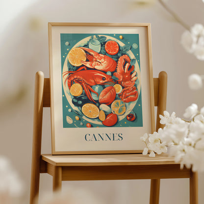 Poster - Fruit de mer from Cannes, France