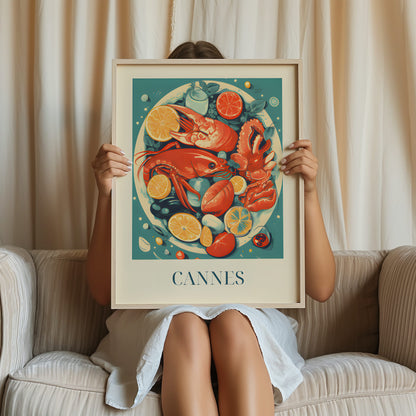 Poster - Fruit de mer from Cannes, France