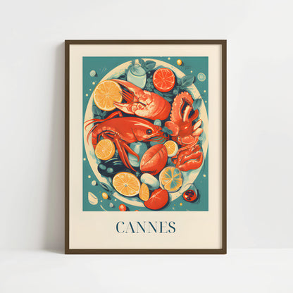 Poster - Fruit de mer from Cannes, France