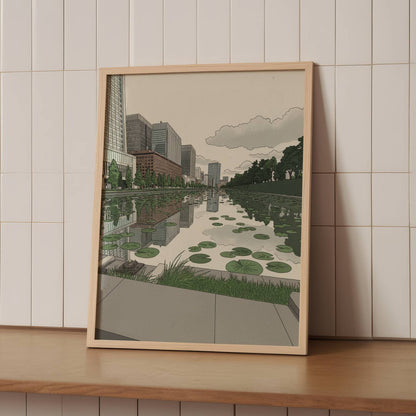 Daylight Streets of Chiyoda - Print