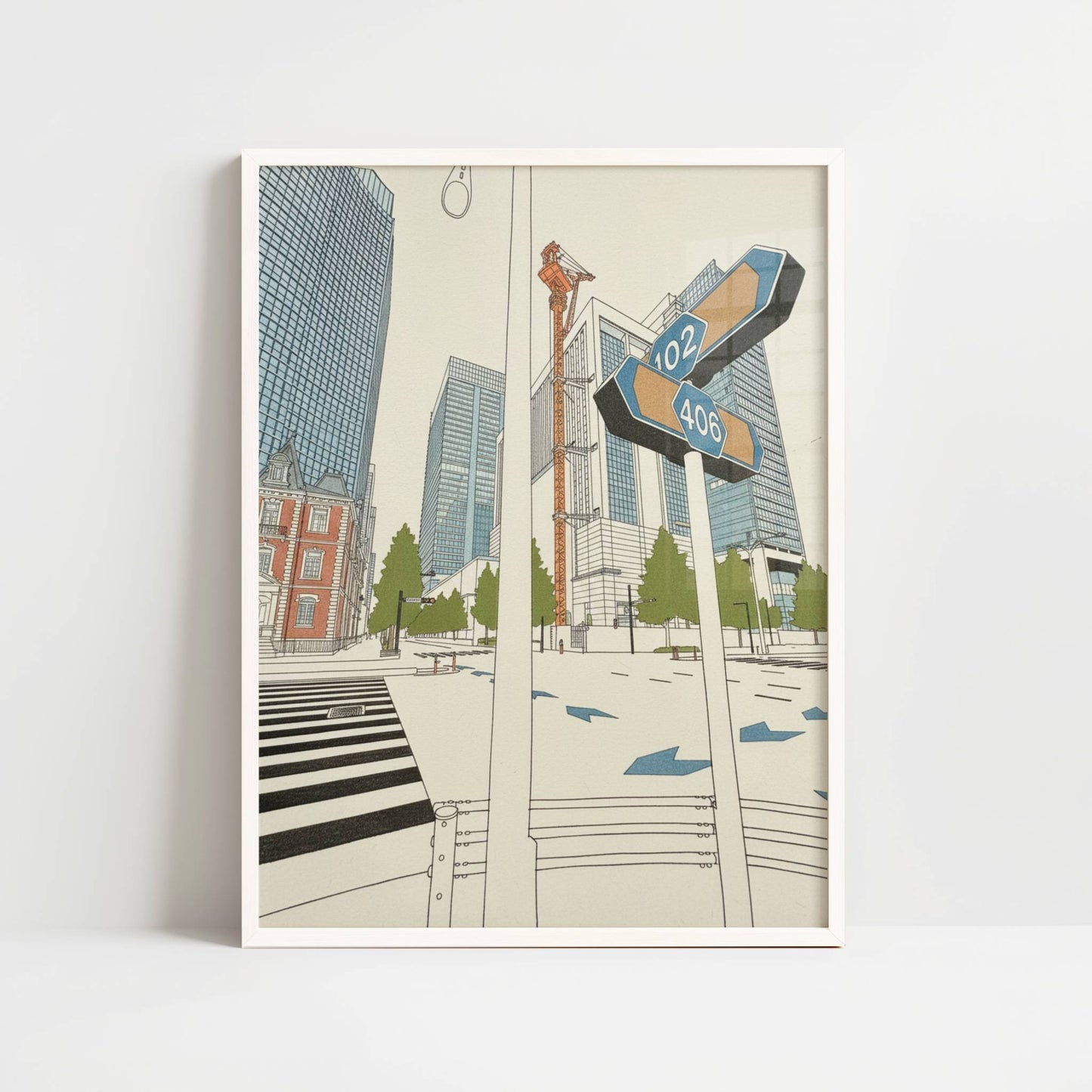 Calm Corners of Chiyoda - Print