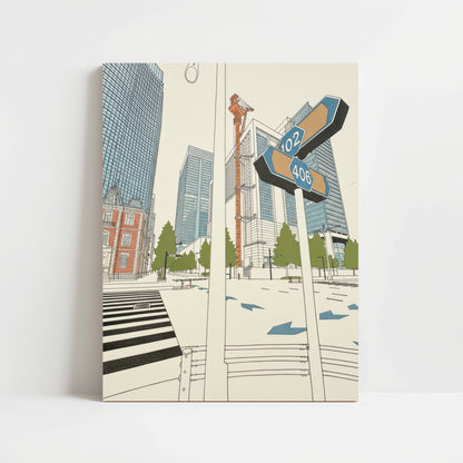 Calm Corners of Chiyoda - Print