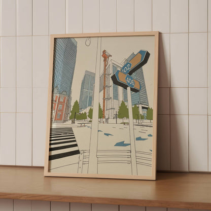 Calm Corners of Chiyoda - Print