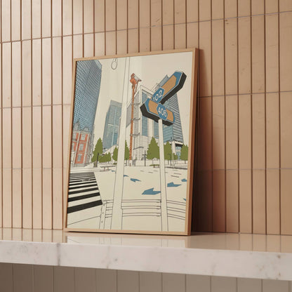 Calm Corners of Chiyoda - Print