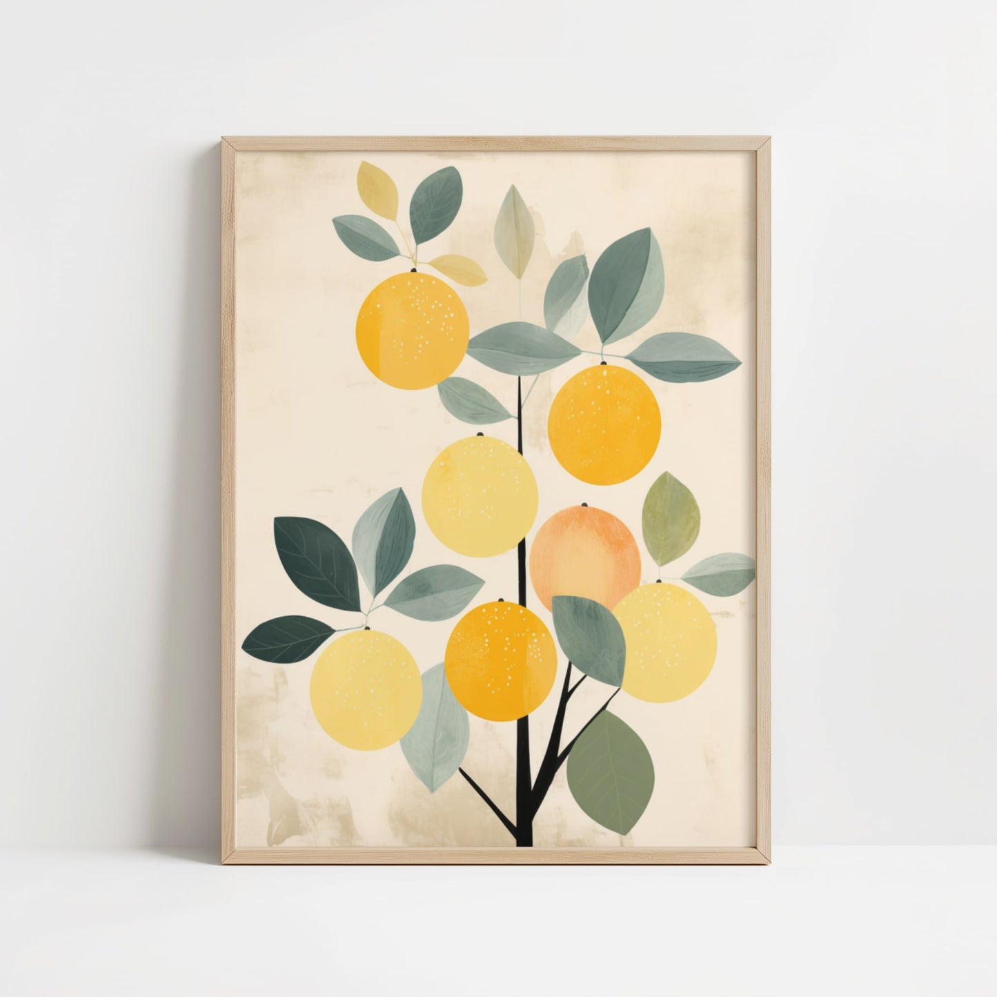 Poster - Lemon Tree in Bohemian style