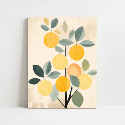 Poster - Lemon Tree in Bohemian style