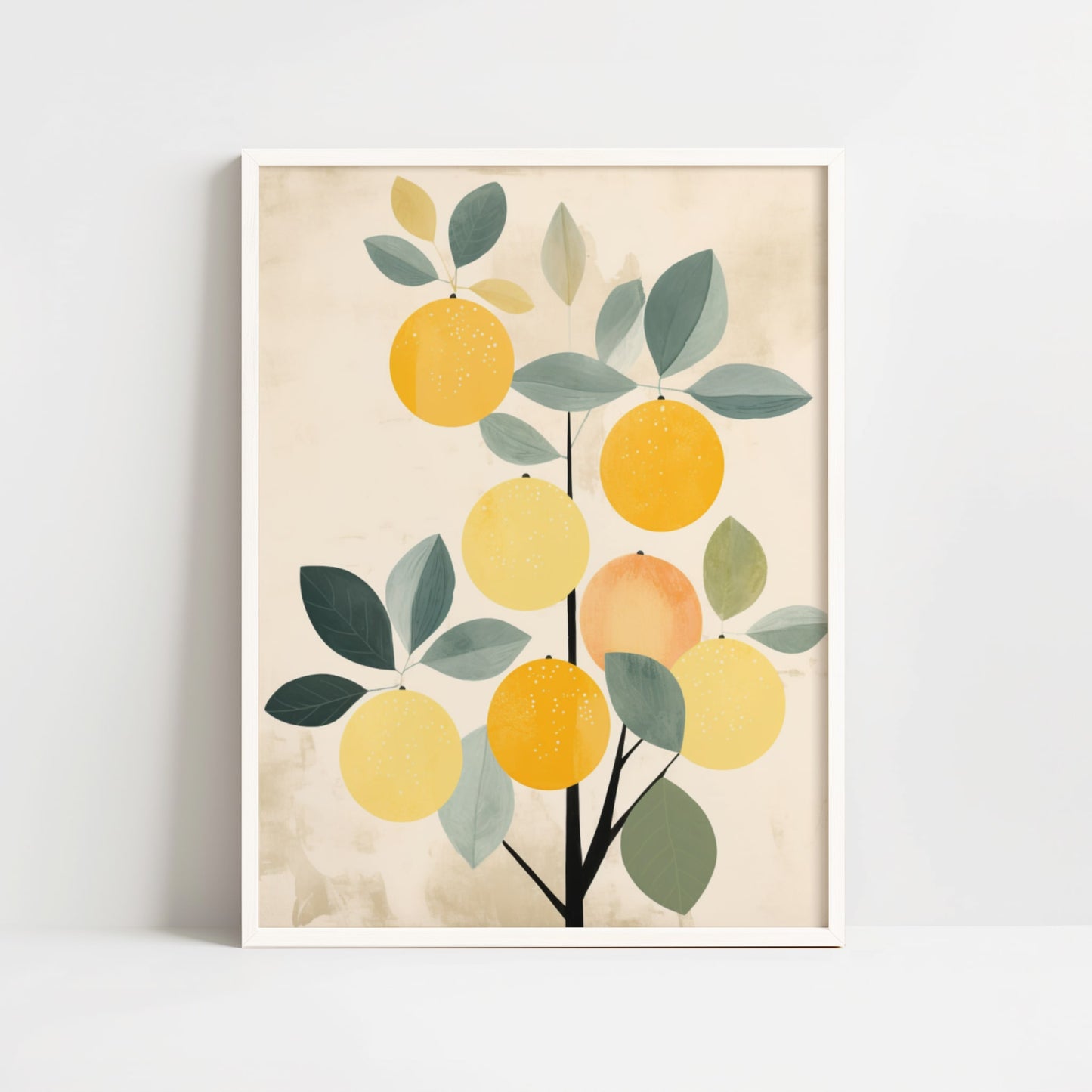 Poster - Lemon Tree in Bohemian style